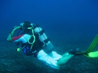  Puerto de buceo de Taverna en Córcega 